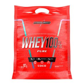 Whey 100% Pure 907G Integral Médica Coco